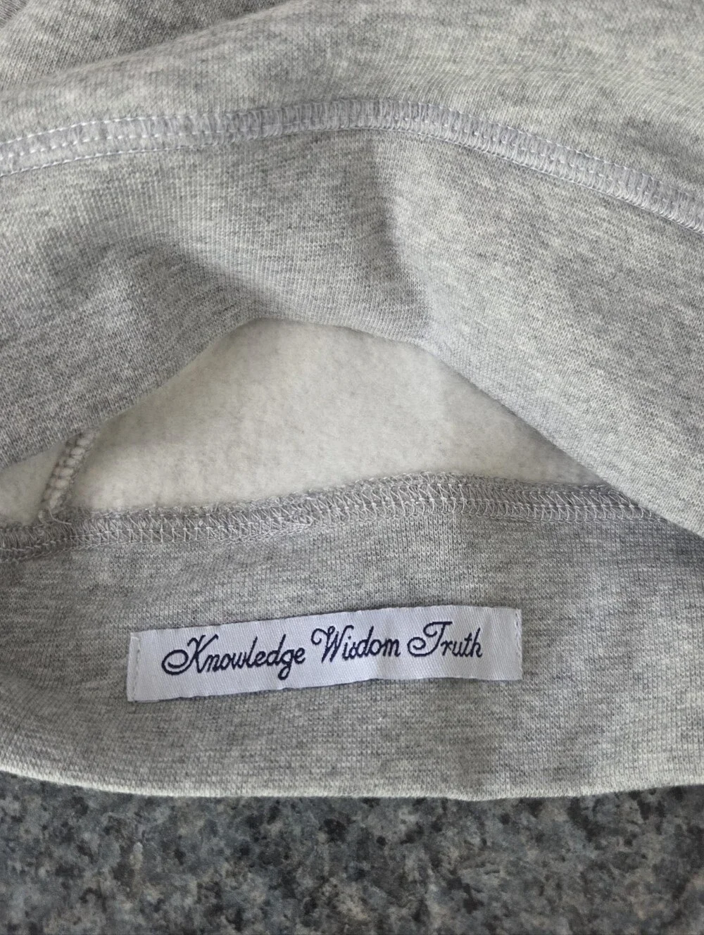 Robert Graham Heather Gray Quarter-Zip Pullover, Size Small Nwt
